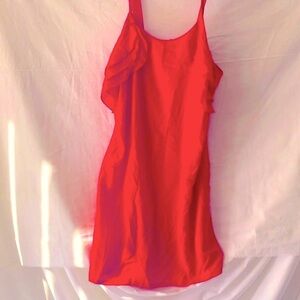 MATILDA Silk Red Cocktail date night dress made in Italy